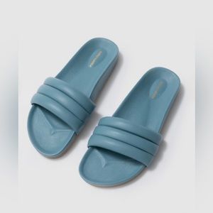 Beatrice Valenzuela Azul Monocolor Sandalia, size 6